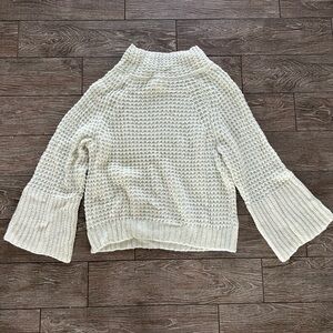 Anthropology-Maeve
The color of the sweater is a very pale mint green